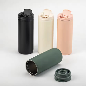 Portable Stainless Steel Vacuum Insulated Car <b>Coffee</b> Mug Skinny Tumbler 400ml Sports Water Bottle 6-12 Hours Thermal Performance - Product Image 3