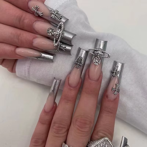 <span class=keywords><strong>Faux</strong></span> <span class=keywords><strong>ongles</strong></span> longs en forme de cercueil rose à bout français avec un design en forme d'arc, portables, couvrant entièrement la <span class=keywords><strong>manucure</strong></span> pour femmes - Product Image 6
