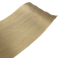 Double tirage de meilleure qualité russe brut du sud-est faisceaux sains pleine extrémité cheveux humains vendeur en gros Halo trame extensions de cheveux