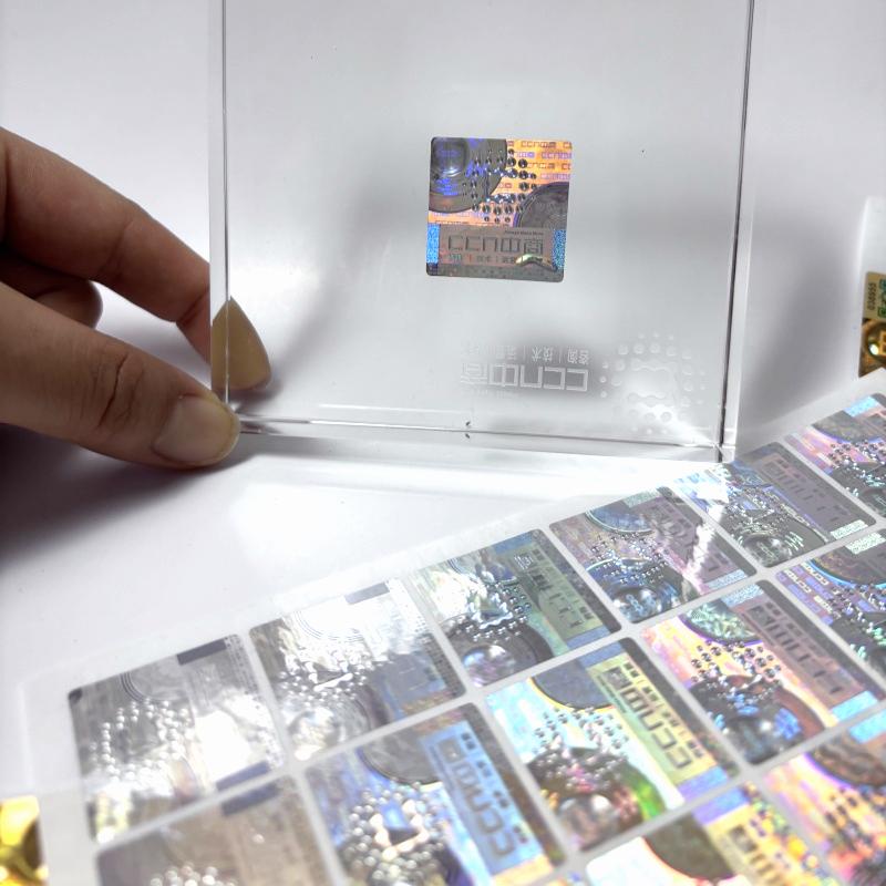 Custom Logo Warranty Anti-fake Label Printing Security Seal Reminder Void Sticker Labels for Packaging