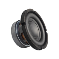 Haut-parleur de voiture à bobine unique haute performance de 6 pouces Woofer à gamme complète 70W avec son Subwoofer pour portes de voiture