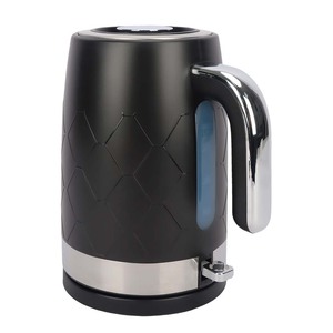 Ấm trà điện 1.7L nồi hơi nước nóng ấm nhựa Điện với đường dây và trang trí <span class=keywords><strong>SS</strong></span> - Product Image 2