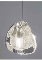 Lustre en cristal de luxe K9 contemporain, projet hôtelier moderne, lampes en acrylique et en fer, tailles moyennes, LED dorées