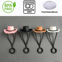 Yongli Stanley Straw Cover 4 Pcs Silicone Toppers 10mm Cap for 30&40 oz Stanley Cup Accessories