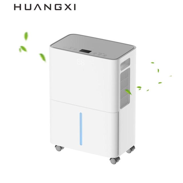 Adjustable Humidity/Automatic Defrost Smart 12L/Day Dehumidifier With Air Purifier Home