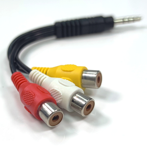 Câble adaptateur audio <span class=keywords><strong>AV</strong></span> AUX 3,5 mm vers 3RCA M/F pour <span class=keywords><strong>Samsung</strong></span> Galaxy S III S3 - Product Image 1