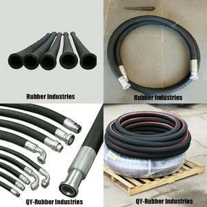 Manguera Hidráulica Trenzada de Alambre de Acero de Doble Hilo SAE100R2AT de 3/8 Pulgadas, Personalización OEM Disponible para Sistemas <span class=keywords><strong>Hidráulicos</strong></span> de Excavadoras - Product Image 4