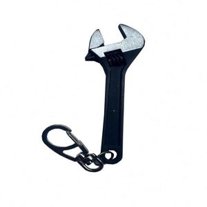 10mm Ratcheting Wrench Keychain Metal <b>Key</b> <b>Ring</b> Multi-Function Use Car Accessories Mini Shaped Adjustable Tools <b>Bag</b> Pendants - Product Image 5