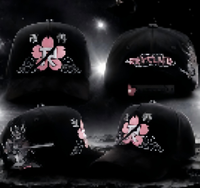 Casquette Muratrvis 100% Neuve Qualité Originale avec Logo Brodé 3D Fleur, Visière Courbe, 5 Panneaux, Code NFC du Fournisseur