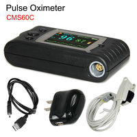 Freedcontec-oxymètre de pouls par empreinte digitale, Rechargeable, ordinateur pour contrôle le niveau du sang d'oxygène dans le sang, SPO2 PR HR, ccs60c