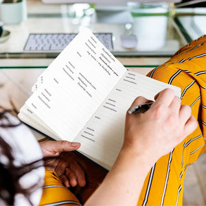 パスワードノートブック レタースタイルラベル 小型パスワード保管デバイス オフィスに適したインターネットログインパスワードリストノートブック - Product Image 6