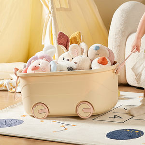 Hot Chest multifunción al por mayor niños clasificación contenedores organizadores colorido hogar dibujos animados lindo encantador juguetes caja de almacenamiento con tapa - Product Image 5