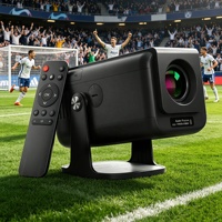 Projecteur LED 2026 le plus récent, Kingsway V1, projecteur intelligent Android 4K, 300 lumens ANSI, 1080P, WIFI 5G, Allwinner H727, mini projecteur KV1
