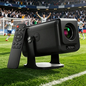 Projecteur LED 2026 le plus récent, <span class=keywords><strong>Kingsway</strong></span> V1, projecteur intelligent Android 4K, 300 lumens ANSI, 1080P, WIFI 5G, Allwinner H727, mini projecteur KV1 - Product Image 1