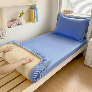 Gao Ke ağır düz renk tüylü kaymaz yatak kapakları ve otel ve bakım evleri için koruyucuları birçok boyutları mevcut - Product Image 1