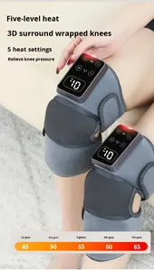 Masseur de <span class=keywords><strong>genou</strong></span> avancé multi-mode chauffant, vibrant et à moxibustion pour le <span class=keywords><strong>renforcement</strong></span> articulaire et le soutien à la rééducation - Product Image 3