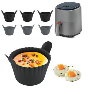Factory Customize <b>Silicone</b> Food-grade Air Fryer Egg Mould Large Muffin Cases Cup for Air Fryer <b>Baking</b> Cake Tools - Product Image 6