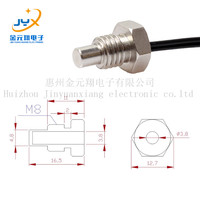Sonde thermistor haute précision 10K/50K/100K à filetage M8 en acier inoxydable, capteur de température NTC pour lave-vaisselle et chauffe-eau