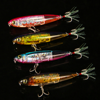 Umpan Pancing Apung LETOYO OEM 85mm 12g 100mm 20g Stickbait Air Asin Umpan Keras Plastik Umpan Pencil Lempar Jauh