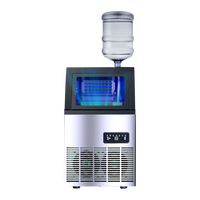 Machine à glaçons commerciale autonome en acier inoxydable avec double entrée d'eau pour le snooker