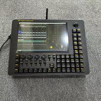 Controlador de iluminación de consola DMX con pantalla táctil de comando móvil Q0 de alta calidad, Software MA Compatible para eventos de escenario