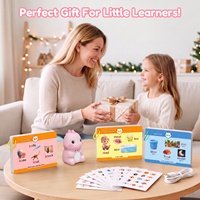 Cartes cognitives Montessori, cartes flash parlantes pour les tout-petits, apprentissage précoce du langage, éducation à domicile pour les enfants, cartes flash audio