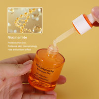 Sérum Coréen Anti-Âge au Niacinamide et Collagène Végétalien, Vitamine C, Liquide Réparateur Visage Éclaircissant pour Tous Types de Peaux