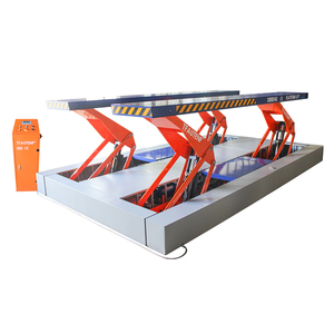 Elevador de Tijera Eléctrico Hidráulico de Servicio Pesado TFAUTENF de 10 Toneladas, Plataforma Elevadora Comercial para Vehículos, Elevador de Tijera para Autobuses - Product Image 6