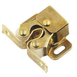 <span class=keywords><strong>Double</strong></span> Roller Catch kabinet Catch Pintu Latch perangkat keras Heavy Duty - Product Image 5