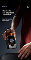 Pompe à air sans fil ABS pour voiture, gonfleur de pneus électrique portable avec affichage numérique et éclairage pour voitures