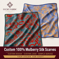 Élégant foulard en soie naturelle 110x110cm carré sergé couleur unie à pois pour femme, accessoire de cou et de cheveux, cadeau d'entreprise, commande en gros