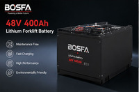 Baterai Forklift LiFePO4 48V 51.2V 400Ah Isi Ulang untuk Truk Forklift Listrik