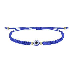 Pulsera Ajustable con Ojos de Demonio Azules para Mujeres, Hombres, Adolescentes <span class=keywords><strong>y</strong></span> Niños, Pulsera de Cuerda Trenzada Moderna para Parejas <span class=keywords><strong>y</strong></span> <span class=keywords><strong>Amistad</strong></span> - Product Image 4