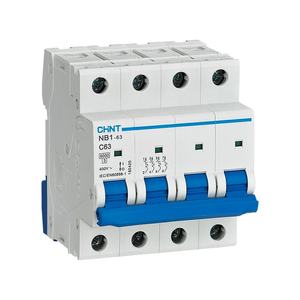 <span class=keywords><strong>NB1</strong></span>ชินท์63 C10 1P 6kA MCB 10A AC 230V ลัดวงจรป้องกัน - Product Image 1