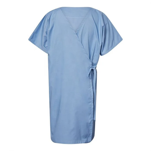 Precio al por mayor, fácil <span class=keywords><strong>de</strong></span> usar, uniformes <span class=keywords><strong>de</strong></span> hospital TC 65/35, vendaje médico cómodo, <span class=keywords><strong>batas</strong></span> <span class=keywords><strong>de</strong></span> paciente femeninas personalizadas - Product Image 6