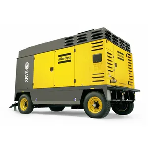 Máquina portátil de compressor de ar diesel, máquina portátil de 34.3m 3/min 25bar para mineração