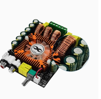 Carte d'amplificateur numérique de classe D haute puissance DA7498E 2.0 Hi-Fi Stéréo 160W*2, prend en charge BTL 220W, amplificateur domestique 12V Mini