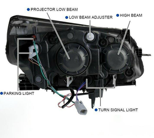OE AURON 2013-2015 Chevrolet Malibu Auto Headlight Kit-White 6000K 6000 Lumens <b>12V</b> 55W <b>Plug</b> Play New 1-Year Retrofit/Upgrade New - Product Image 3