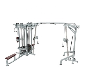 เครื่องออกกำลังกาย DFT Fitness 5 Stack Multi Station + Crossover สำหรับฝึกความแข็งแรง รุ่นเชิงพาณิชย์ โครงเหล็กอเนกประสงค์ KJ-1234 เครื่อง KJ-1234 5 Stack Multi - Product Image 5