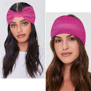 Nuevo Estilo de Turbante con Lentejuelas, Pañuelo para la Cabeza con Nudo, de Poliéster, para el Cuidado del Cabello, de Lujo para Mujer - Product Image 5