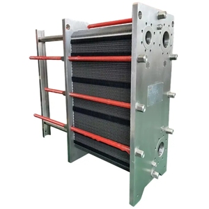 Platenwarmtewisselaar Voor Warmwater Industriële Behuizing En Buiscondensor Parsial Roestvrijstalen Plaat Warmtewisselaar Machines - Product Image 2
