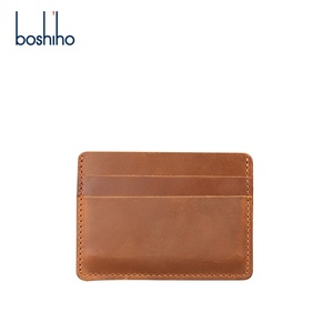 Portefeuille en cuir pour homme personnalisé, minimaliste, avec poche avant, porte-cartes et porte-monnaie, design fin - Product Image 1