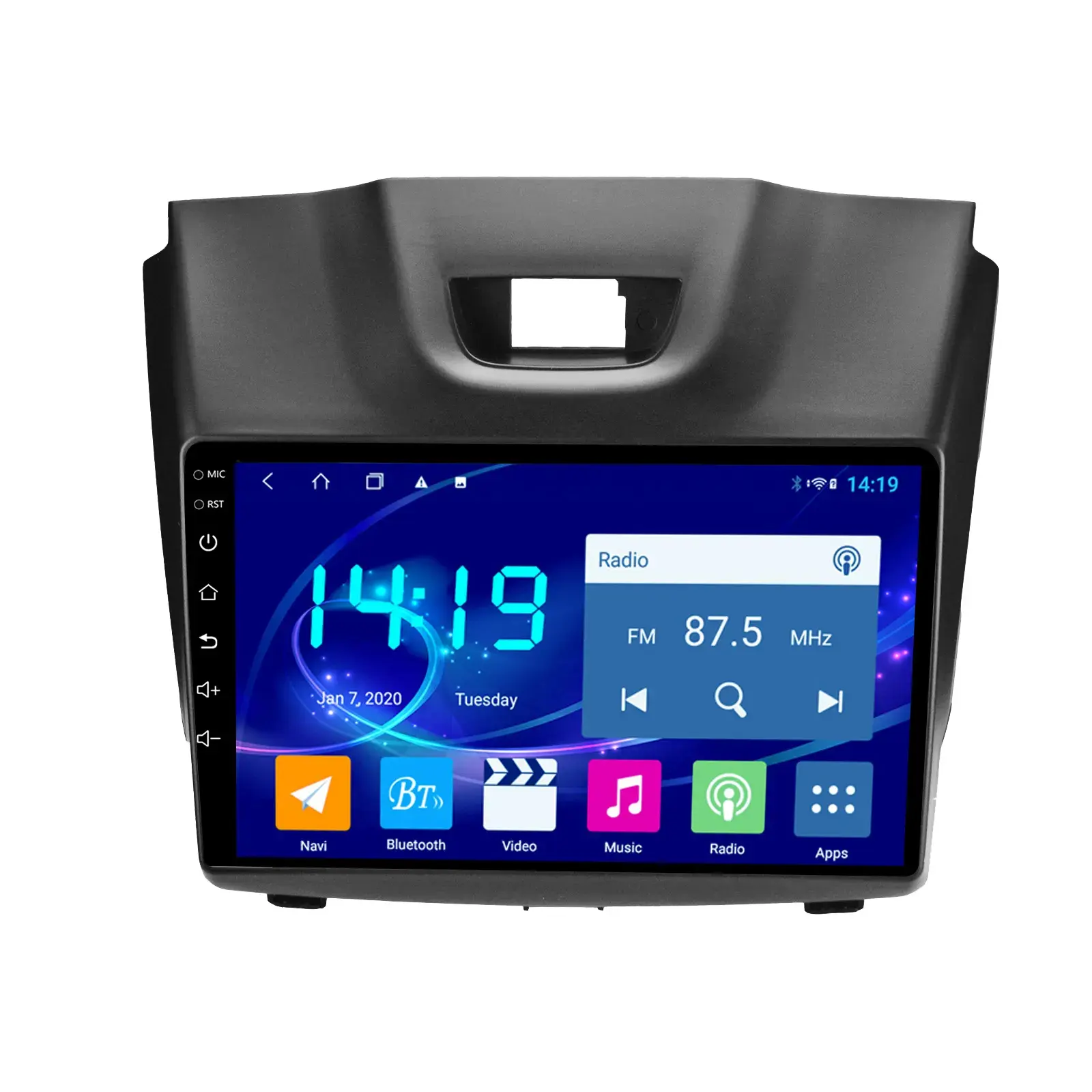 Multimedia Video Speler 9 Inch Android 11 Systeem Dvd-Speler Voor Isuzu D-MAX 12-18, MU-X 13-17 Stereo