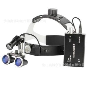 Dental Magnifying Lens 3.5X With Led Headlight For Medical Surgery And Cosmetic Procedures - Product Image 1