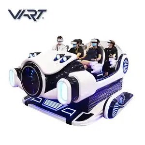 VART Attractive And Immersive High Benefit Amusement Park Six Seats Virtual Reality Game