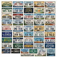 Plaque d'immatriculation en aluminium de norme européenne 520x110 mm, plaque de numéro de voiture en métal gaufré avec bande bleue européenne