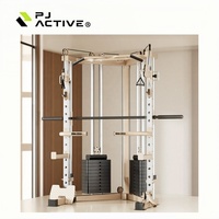 Máquina Smith PINJIAN: Entrenador Integral, Rack de Sentadillas Multifuncional, Equipo de Fitness para Gimnasio en Casa, Venta al por Mayor