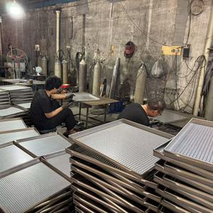 Teglia da Forno Rettangolare Antiaderente 26x18 Pollici in Acciaio Alluminio per Pane, <span class=keywords><strong>Biscotti</strong></span>, Torte e Panini - Product Image 1