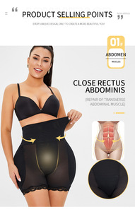 Fajas Colombianas 6XL, ropa moldeadora <span class=keywords><strong>Invisible</strong></span> transpirable, elevador de glúteos, <span class=keywords><strong>faja</strong></span> adelgazante - Product Image 4