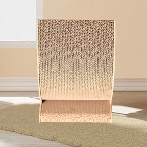 Arranhador de Gato <span class=keywords><strong>Extra</strong></span> Grande de Luxo em Papelão Ondulado Integrado com Casa de Garra e Árvore de Gato Embutida para Arranhar - Product Image 3